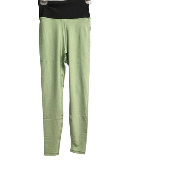 WeWoreWhat Pants - WeWoreWhat High Rise Legging NWT Green Black Small $78 Revolve